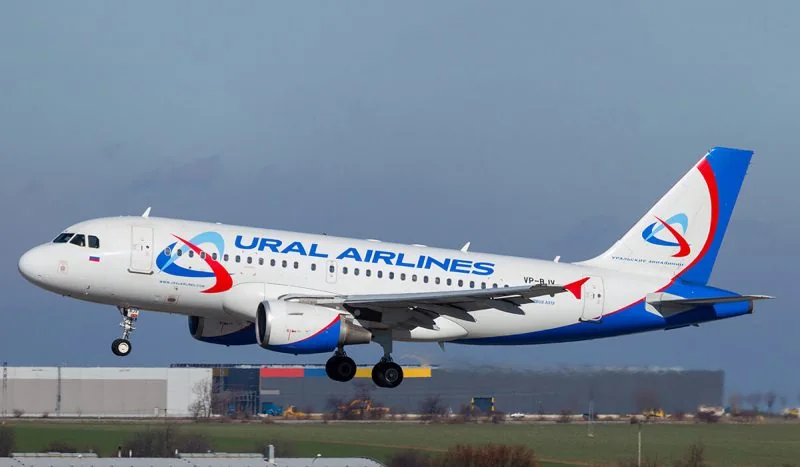 Airbus A319 «Уральские авиалинии»