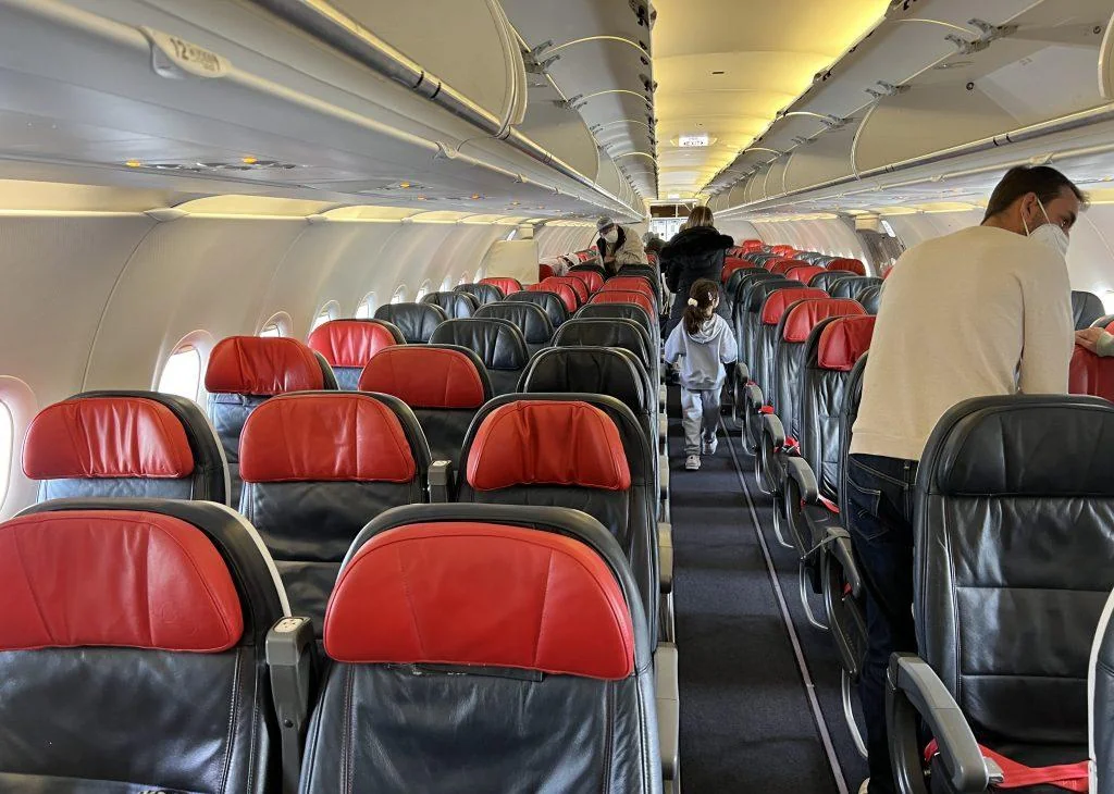 Эконом-класс Airbus A321 Turkish Airlines, фото 2