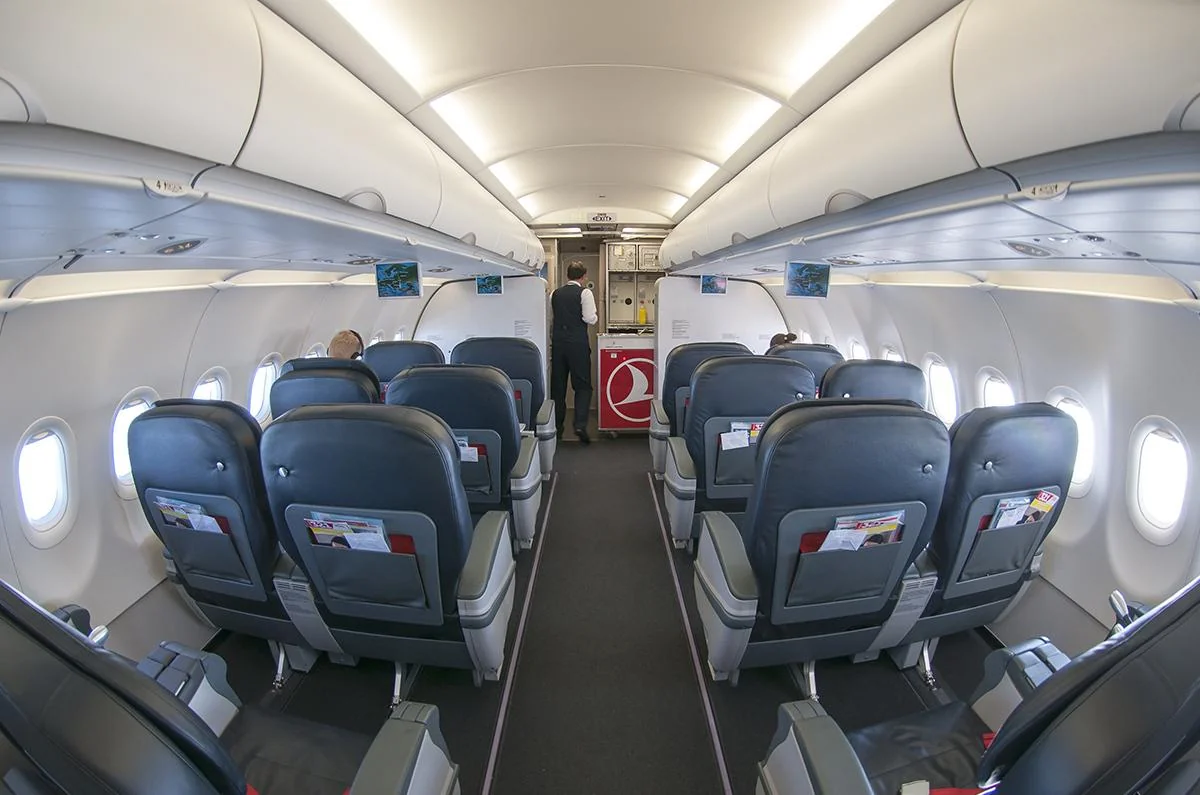 Эконом-класс Airbus A321 Turkish Airlines, фото 3