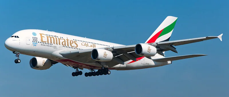 Обзор схемы салона Airbus А380-800 Emirates